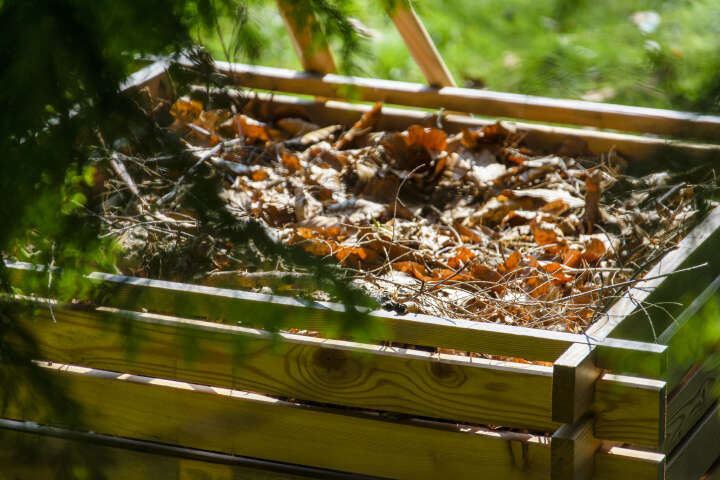 dobar Holz-Komposter Lärchi